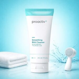 New Proactiv+ Smoothing BHA Cleanser 6oz, 1% Salicylic Acid, Exp 04/2026